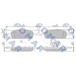 FOMAR Friction FO 250581