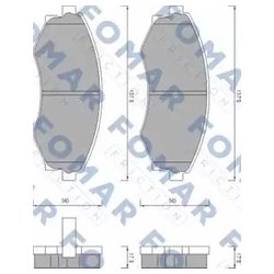 FOMAR Friction FO 448781