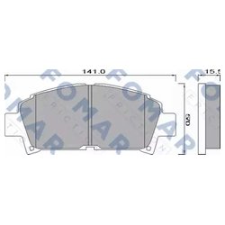 FOMAR Friction FO 489381