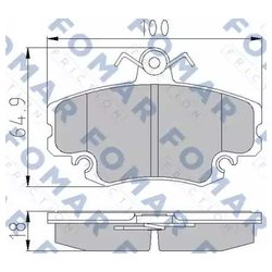 FOMAR Friction FO 608381