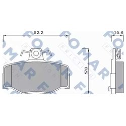 FOMAR Friction FO 630981