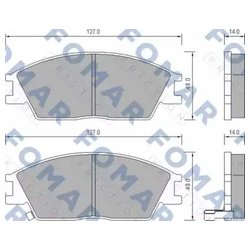 FOMAR Friction FO 648581