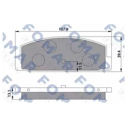 FOMAR Friction FO 680181