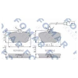 FOMAR Friction FO 691181