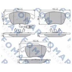 FOMAR Friction FO 862081