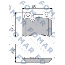 FOMAR Friction FO 871381