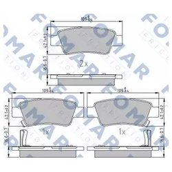 FOMAR Friction FO 874281