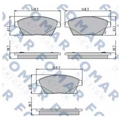 FOMAR Friction FO 895781