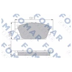 FOMAR Friction FO 908481