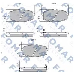 FOMAR Friction FO 912181