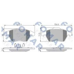 FOMAR Friction FO 918781