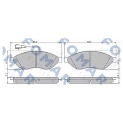 FOMAR Friction FO 924481