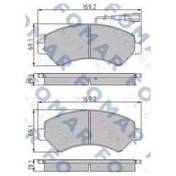 FOMAR Friction FO 930681