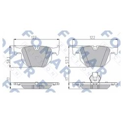 FOMAR Friction FO 931181