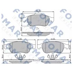 FOMAR Friction FO 931481