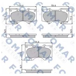 FOMAR Friction FO 932081