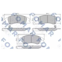 FOMAR Friction FO 932181