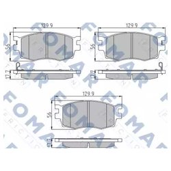 FOMAR Friction FO 932681