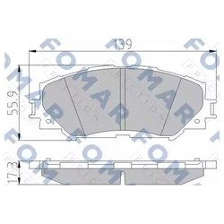 FOMAR Friction FO 932781