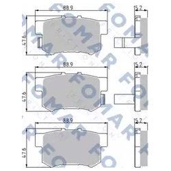 FOMAR Friction FO 933281