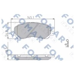 FOMAR Friction FO 935881