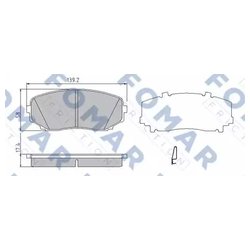 FOMAR Friction FO 957681