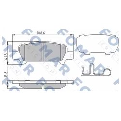 FOMAR Friction FO 994181