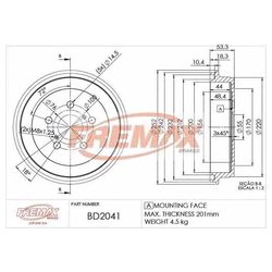 Fremax BD-2041