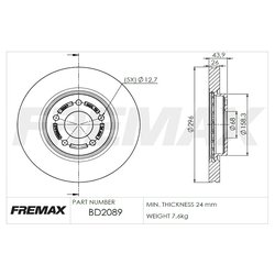 Fremax BD-2089