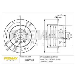 Fremax BD-2933