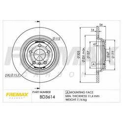 Fremax BD-3614