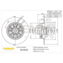 Fremax BD4023KT