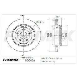 Fremax BD5026