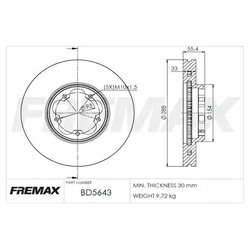 Fremax BD-5643