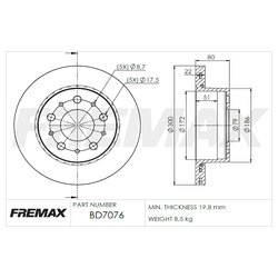 Фото Fremax BD7076