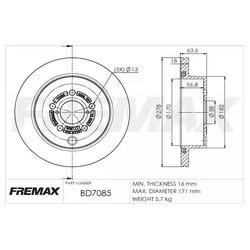 Fremax BD-7085