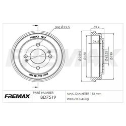 Fremax BD-7519