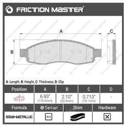 Frictionmaster MKD1015