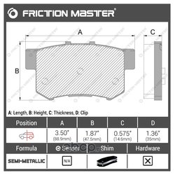 Frictionmaster MKD1086