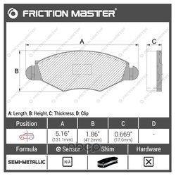 Frictionmaster MKD1143