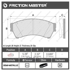 Frictionmaster MKD1164