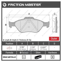 Frictionmaster MKD1175