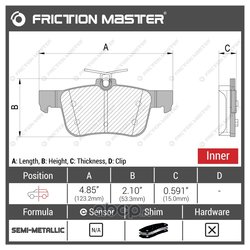 Frictionmaster MKD1665