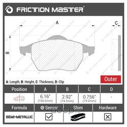 Frictionmaster MKD836