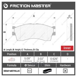 Frictionmaster MKD889