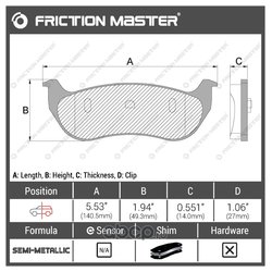 Frictionmaster MKD964