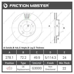 Фото Frictionmaster R0254