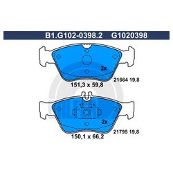 Galfer B1.G102-0398.2