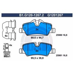 Galfer B1.G120-1267.2