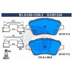 Galfer B1.G120-1330.2